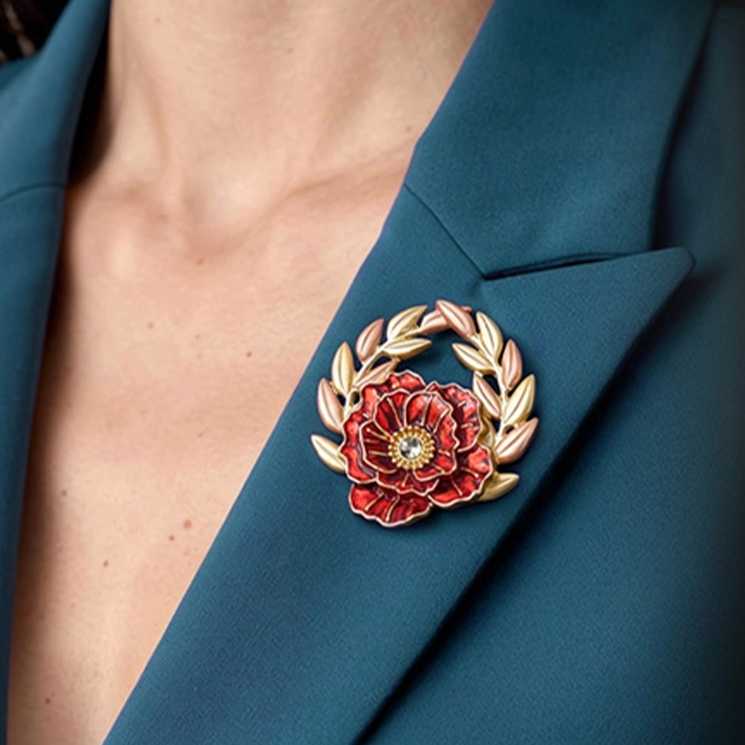 Limited edition Brooches Tile