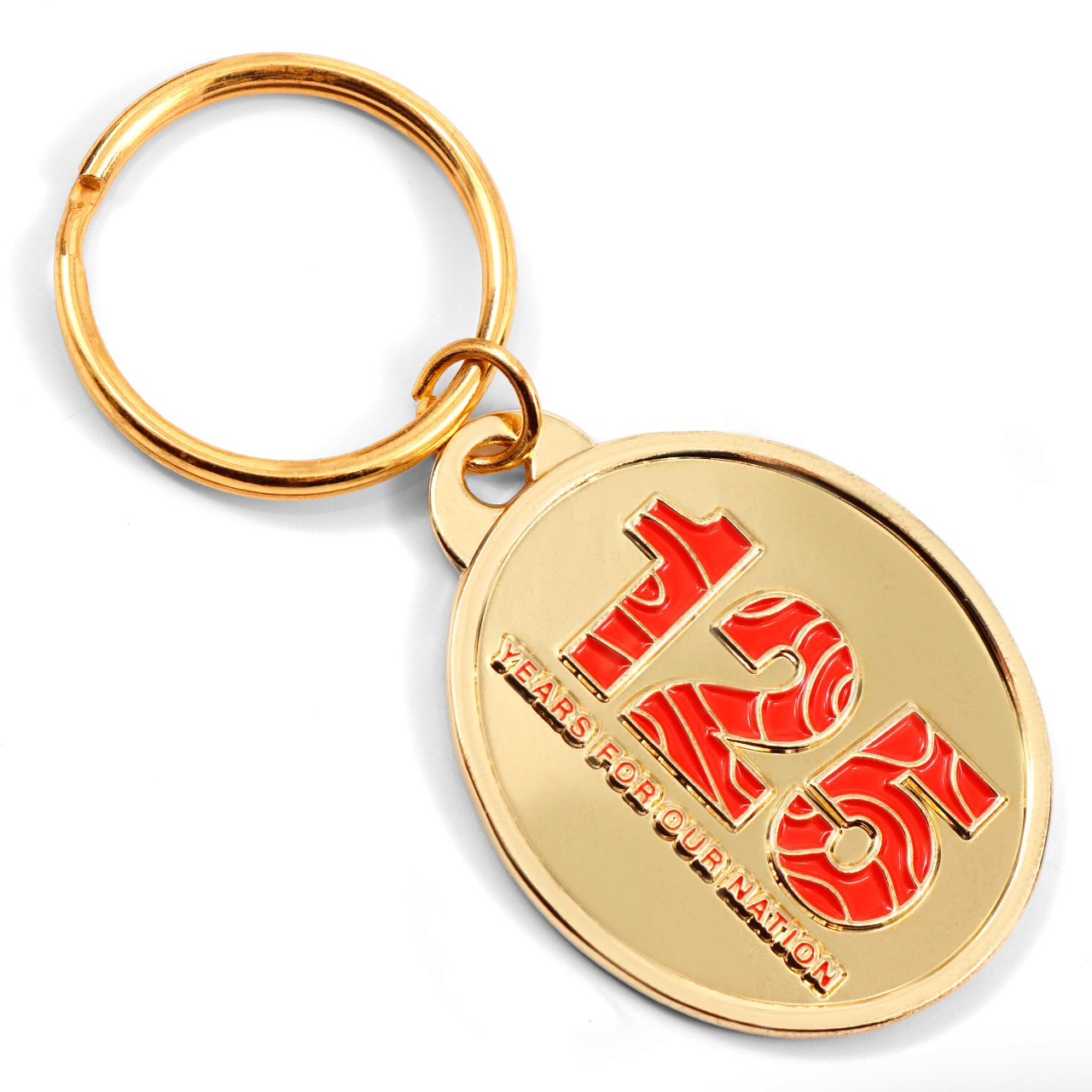 Australian Army 125th Anniversary Desk Paper Weight on a White Background